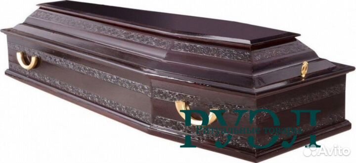 Гроб лакированный