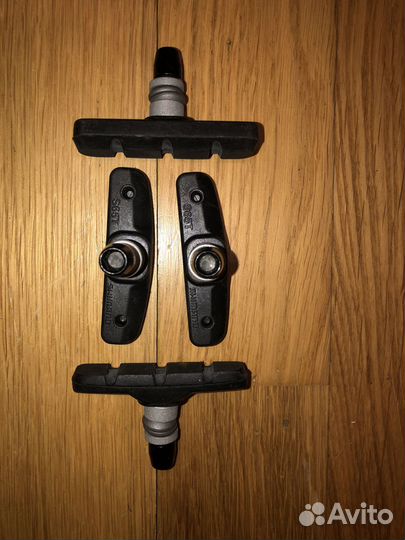 Ободный тормоз, v-brake shulz, колодки shimano