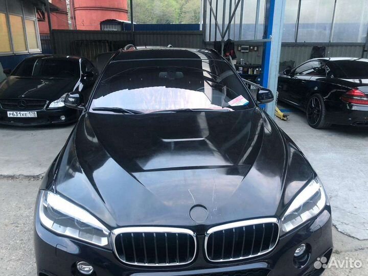 Эксклюзивный тюнинг капот BMW X6 X5