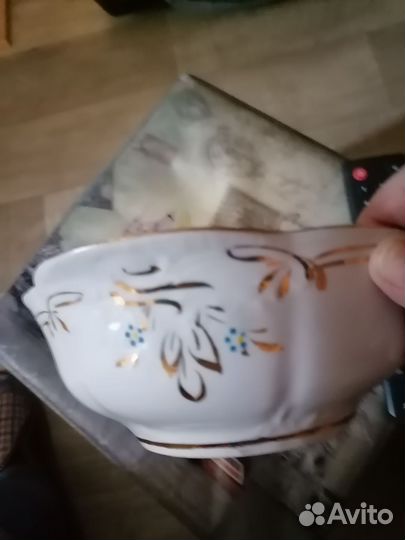 Салатник фарфор СССР