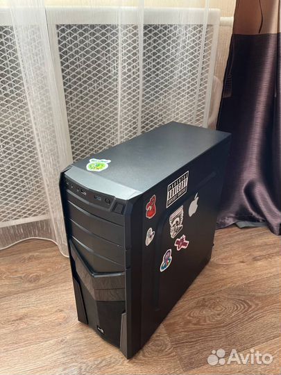 Игровой пк intel core i3-8100/8gb/gtx 1050ti