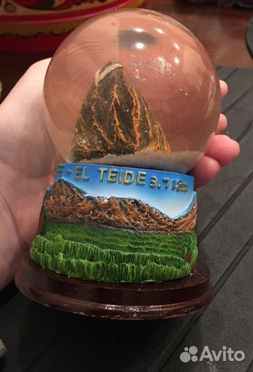 Стеклянный снежный шар города