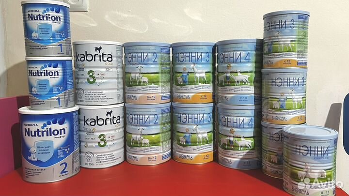 Детская смесь Kabrita nutrilon нэнни