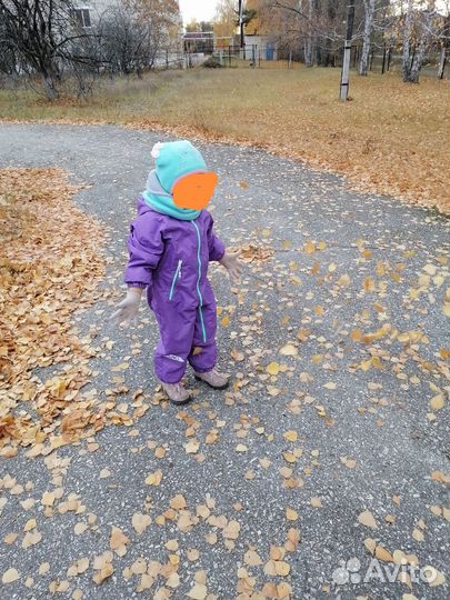 Комбинезон демисезонный для девочки 92