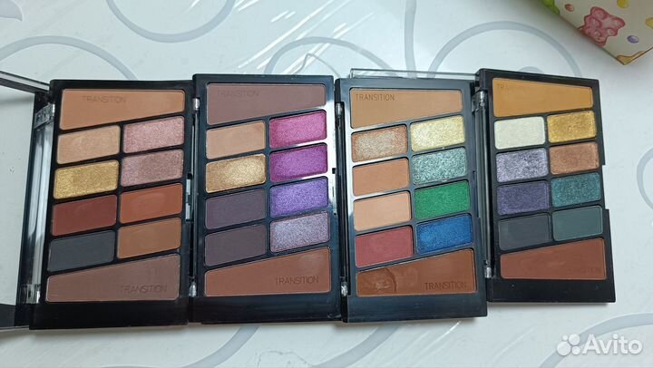 Wet'n'Wild палетки теней