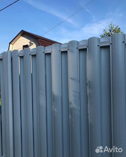 Забор штакетник