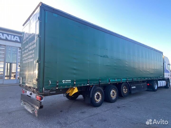 Полуприцеп шторный Kogel Cargo, 2008