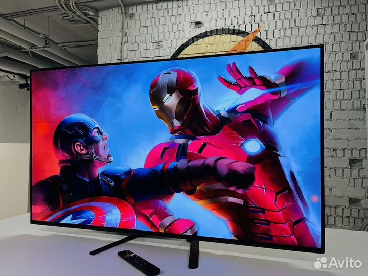 Огромный премиальный Sony Oled 140см 100Гц 4К UHD