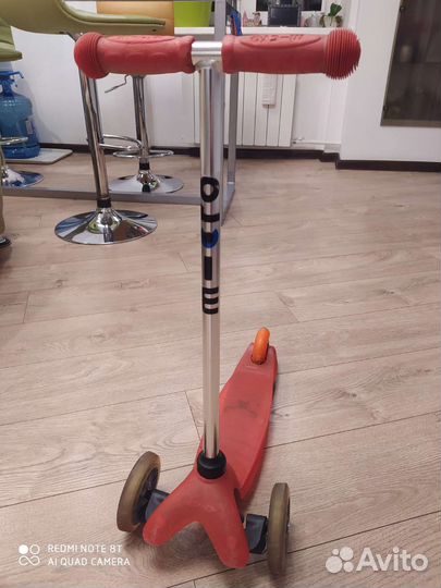 Самокат трёхколёсный mini micro б/у