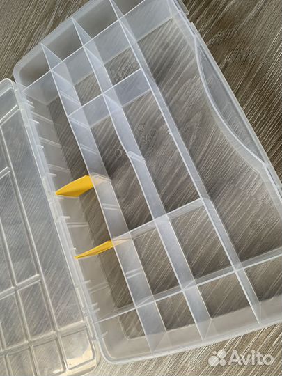 Прозрачный бокс / коробка для хранения мелочей