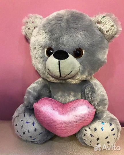 Медведь плюшевый мягкий