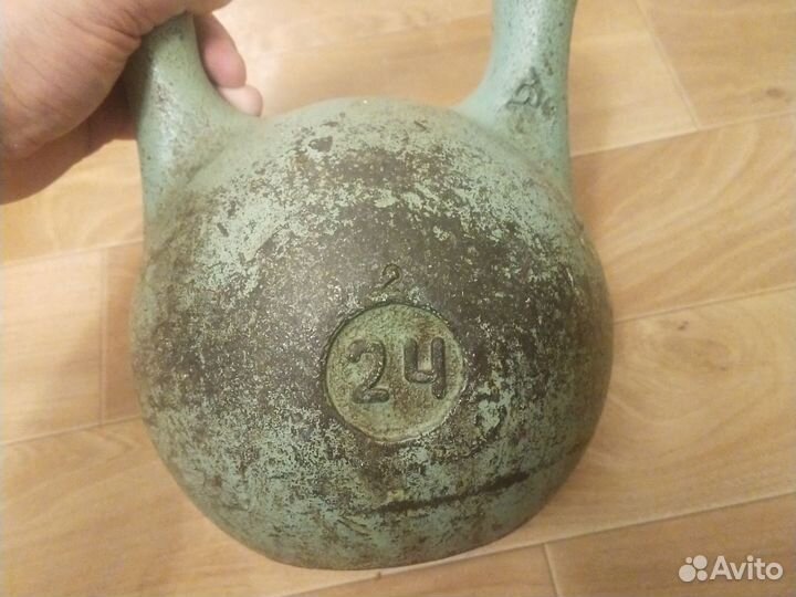 Гиря 24 кг СССР