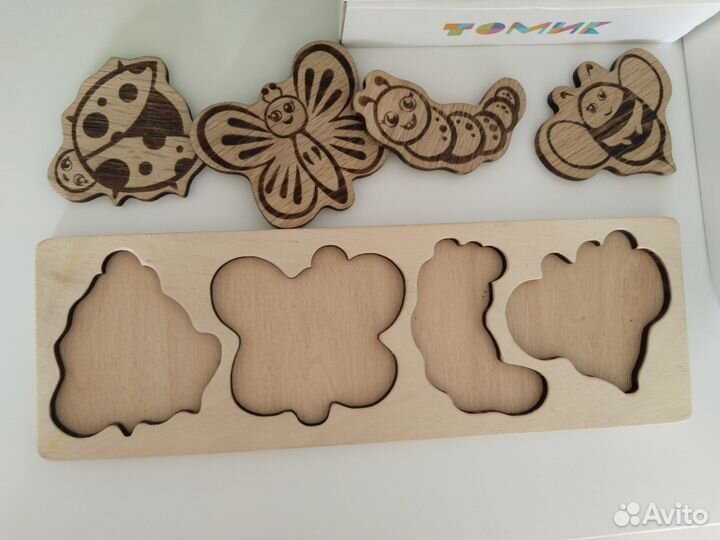 Деревянные рамки вкладыши