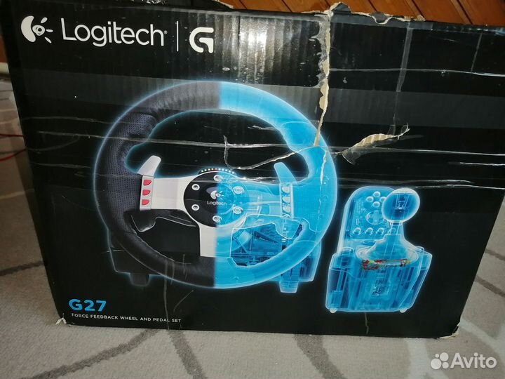 Игровой руль Logitech g27