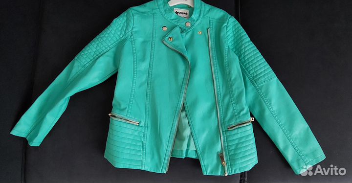 Куртка кожаная косуха Acoola