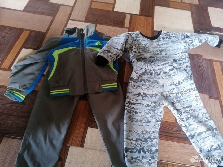 4 пакета детских вещей 3-4 года