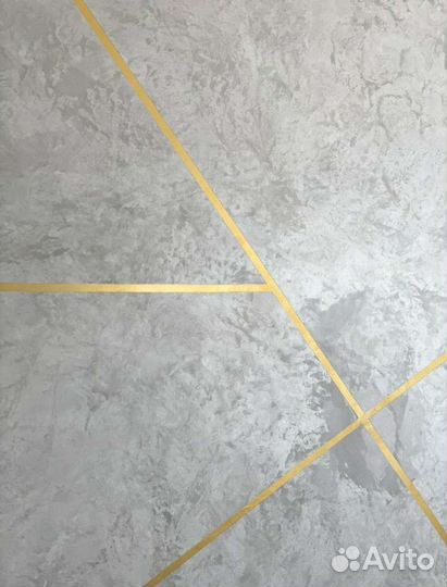 Декоративная штукатурка мокрый шёлк под мрамор