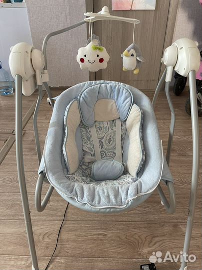 Детские электронные качели