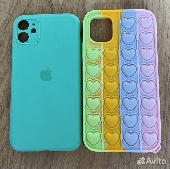 2 чехла на iPhone 11