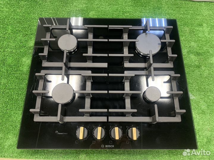 Газовая варочная панель Bosch PPP6A6C90R, черный