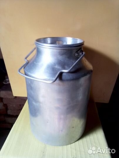 Бидон алюминиевый 10 литров СССР