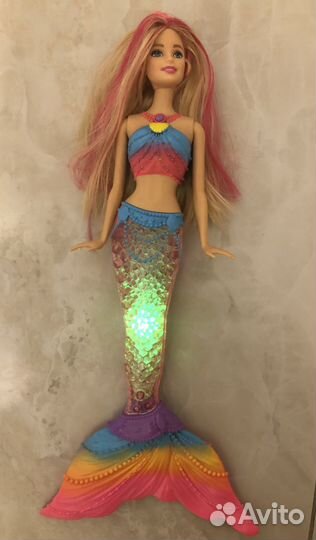 Кукла барби радужная русалка