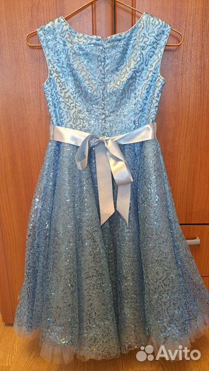 Праздничное платье для девочки, рост 134