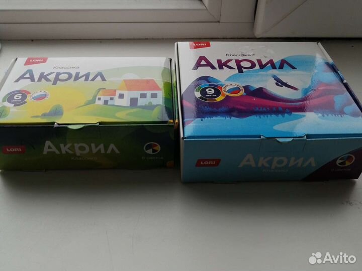 Акриловые краски наборы