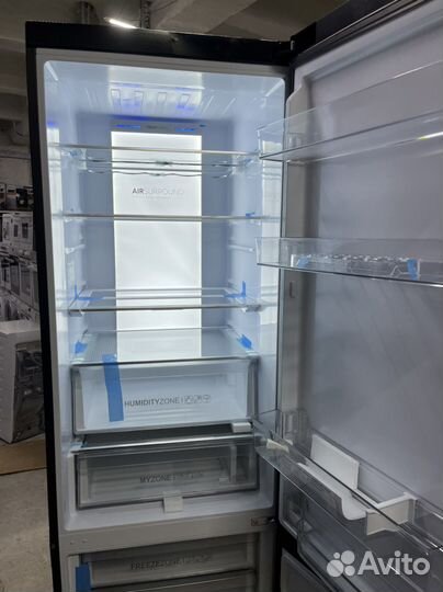 Холодильник Haier черный оникс