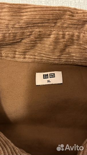 Рубашка Uniqlo Corduroy Work Long-Sleeve Shirt