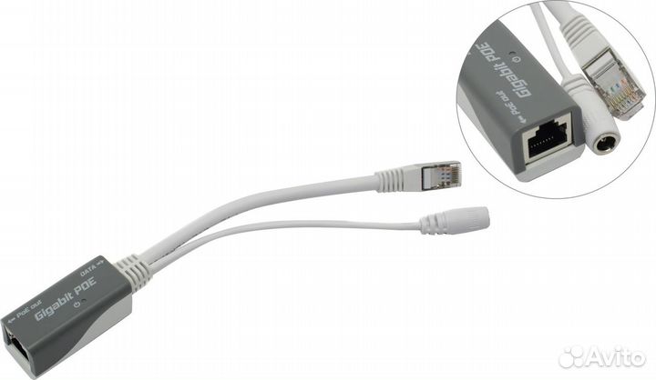 MikroTik PoE и адаптер-24V