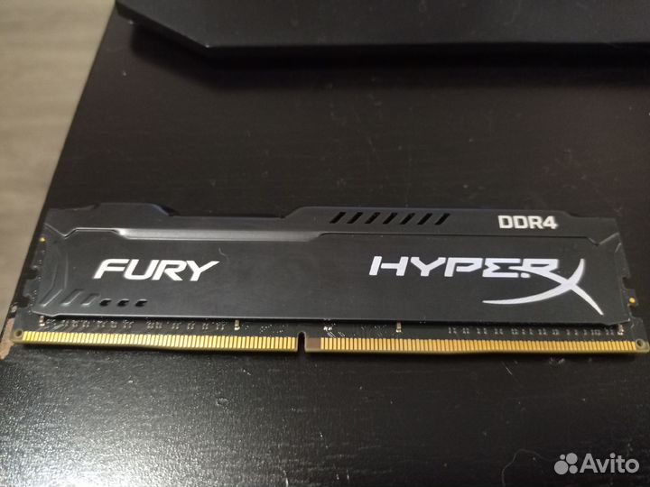 Оперативная память ddr4 hyperx fury 8gb