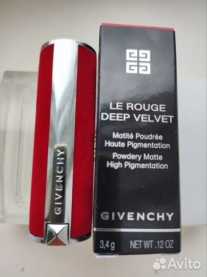 Помада Givenchy le rouge deep velvet 27