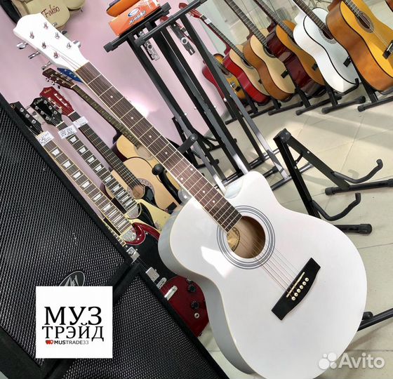 Гитара elitaro L40 WH