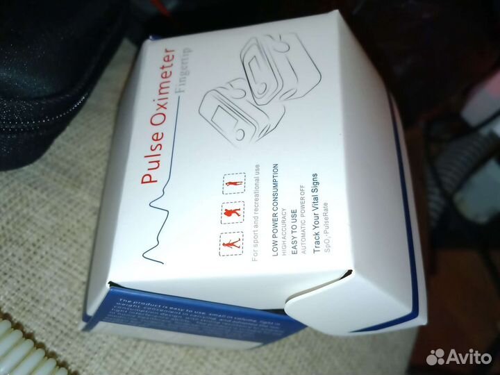 Измеритель пульса, кислорода в крови