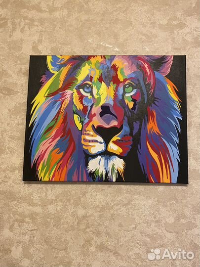 Картина льва