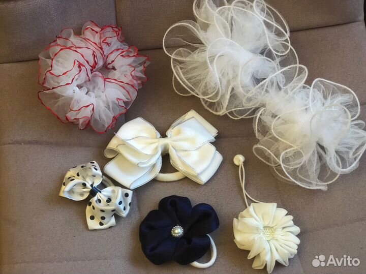 Заколки резиночки ободки повязки