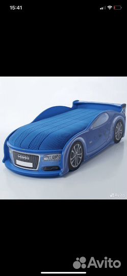 Детская кровать машина