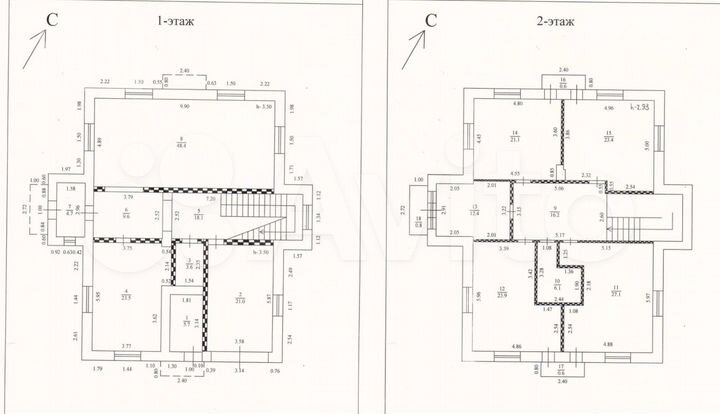 Дом 362,9 м² на участке 10,1 сот.