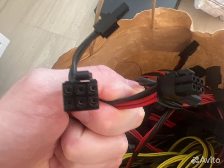 Переходник на видеокарту (6пин, 8пин)