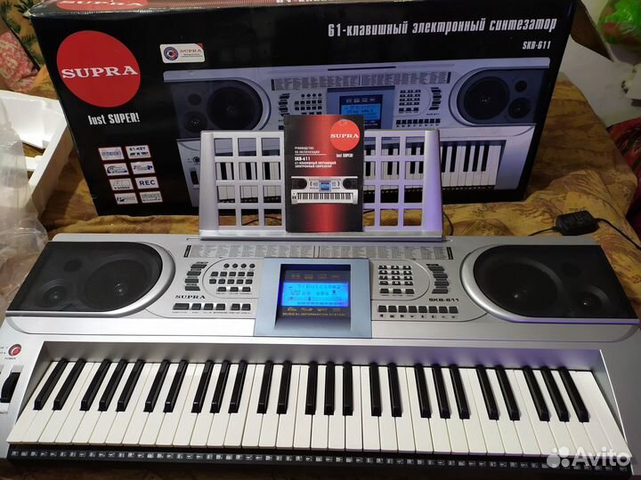 Синтезатор supra SKB-611 новый в упаковке