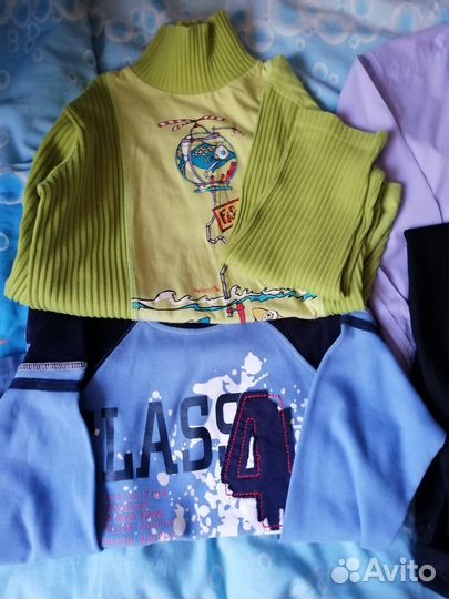Вещи пакетом на мальчика рост 134 140