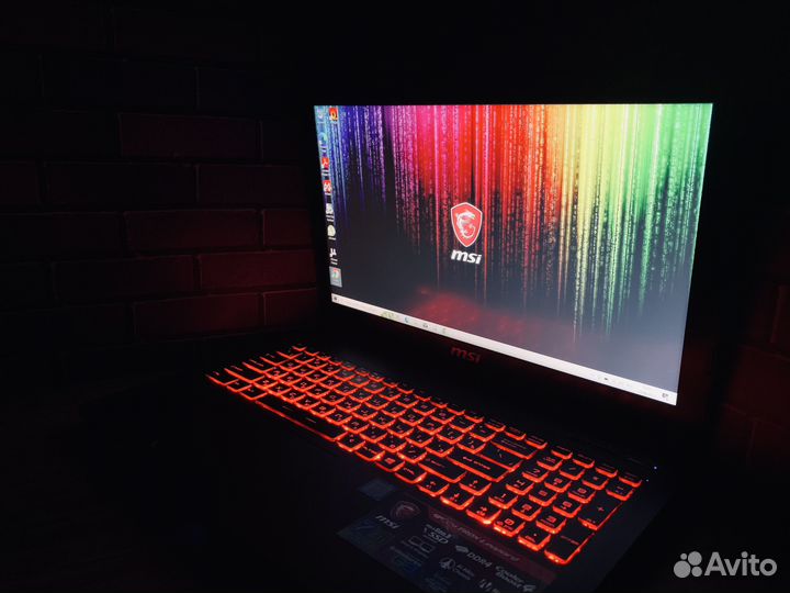 Игровой ноутбук MSI GeForce GTX 16Gb В коробке