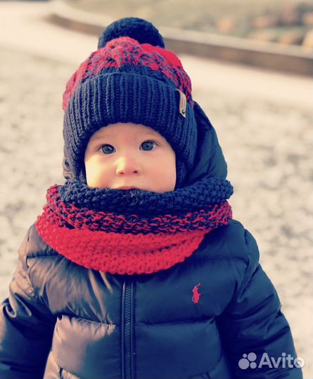 Шапка зимняя и снуд