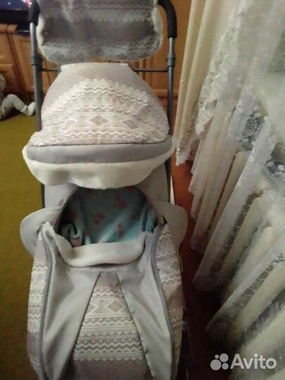 Детские санки коляска