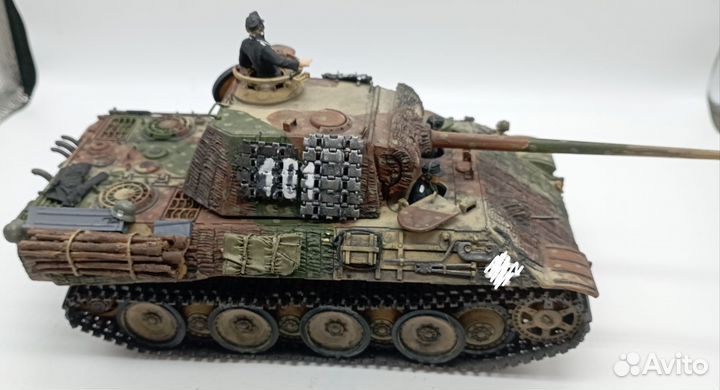 Модель pzkmpfw v panther в масштабе 1:35
