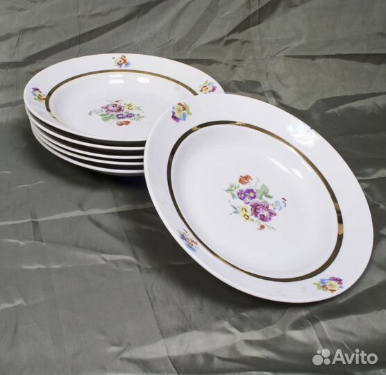 Набор Тарелки десертные 8 шт. Теремок. Хайтинский