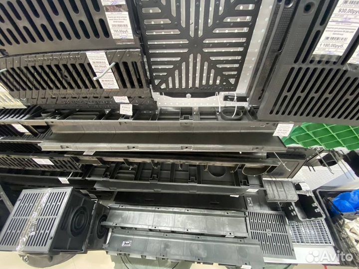 Лоток для водоотведения (145-260 ш х 60–185 в)