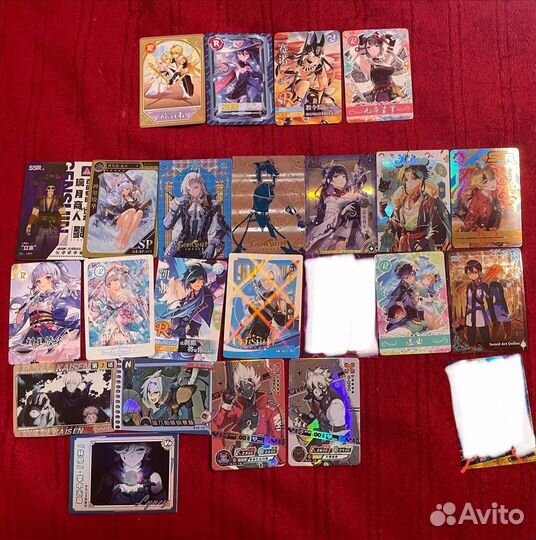 Карточки геншин.42