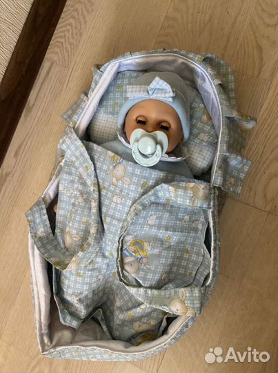 Кукла в люльке/бейбик